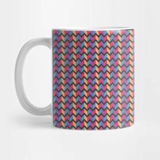 Geometric Deltas #1 - Repeat Pattern Art Decor Design Mug